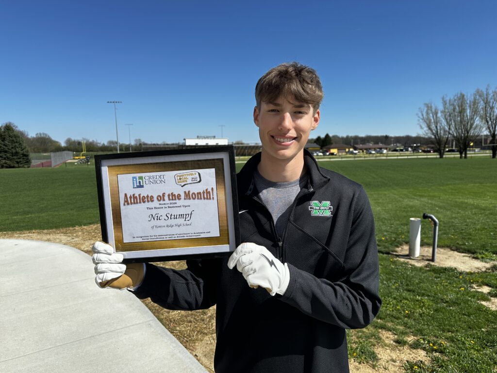 Nic Stumpf - IH Credit Union Athlete of the Month