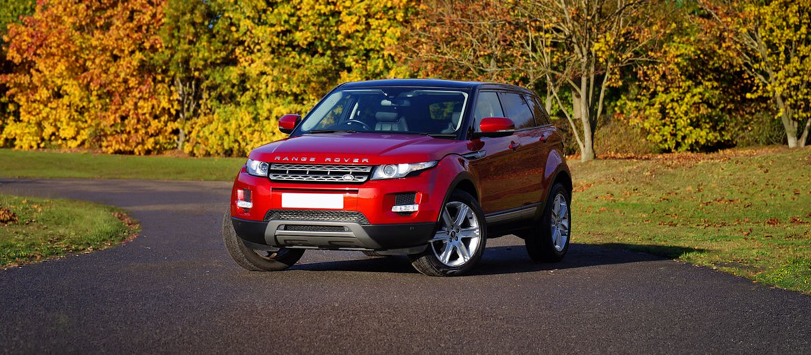 Red SUV