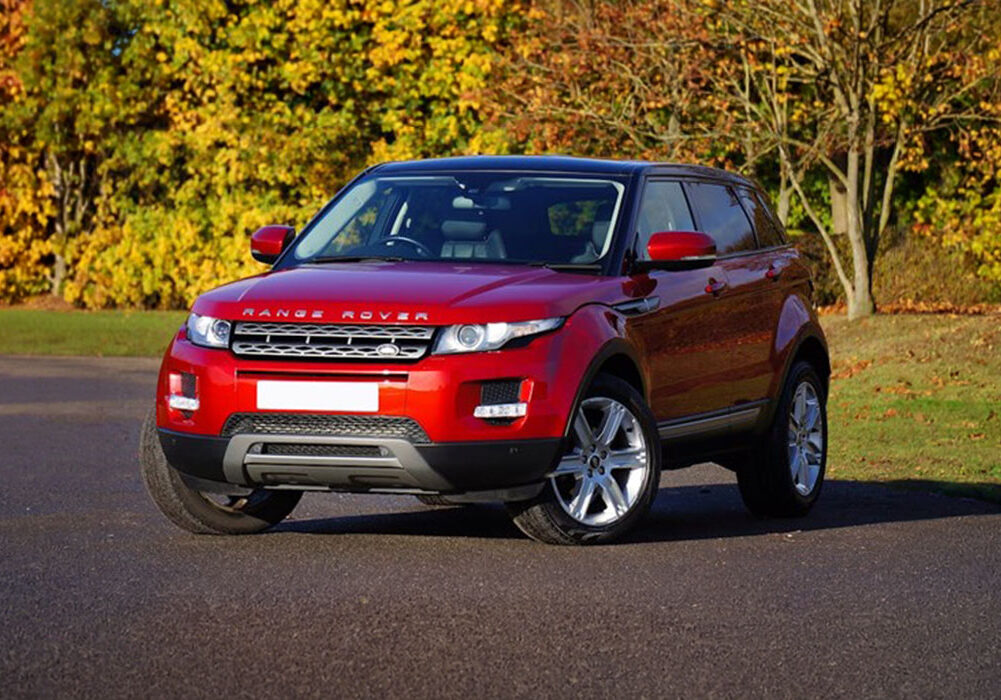 Red SUV